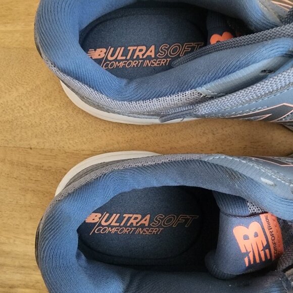 New Balance 496 V3 Blue/Grey Walking Sneaker Shoes Womens Sz 9 | WW496SP3 - Picture 10 of 12